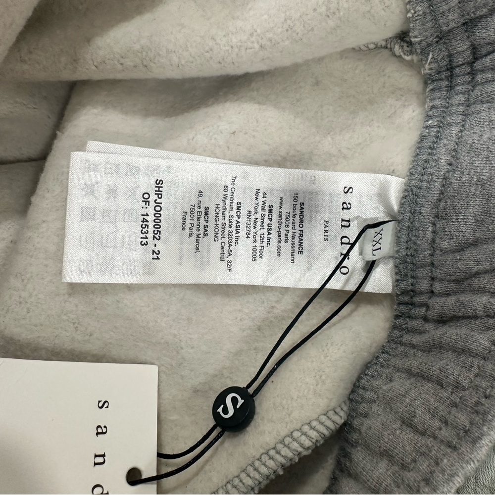 Sandro Paris Women's Gray Joggers - Retail $275 - Picture 6 of 11